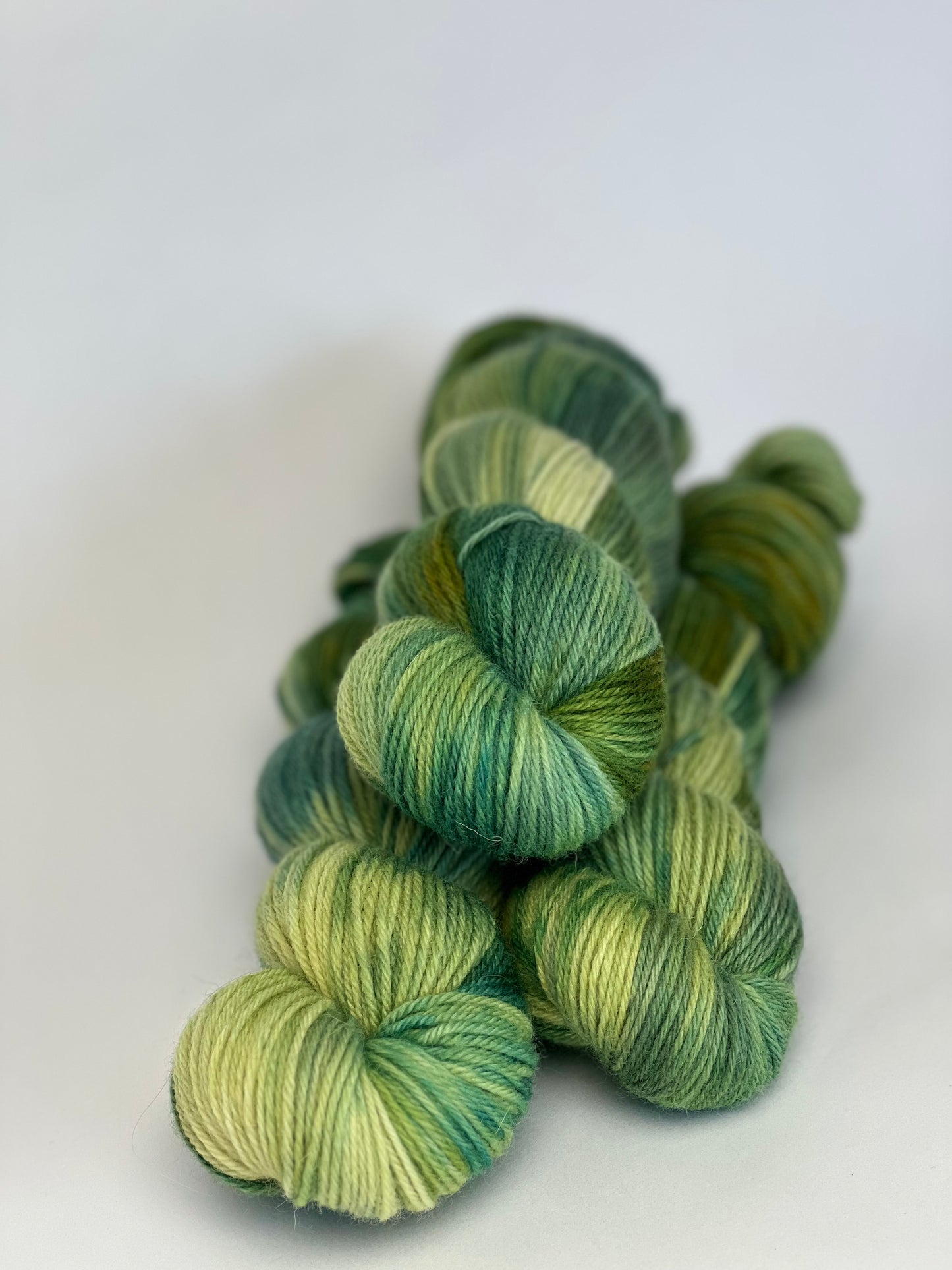Unik Garn Peruvian Highland Wool DK - Grønne Blade