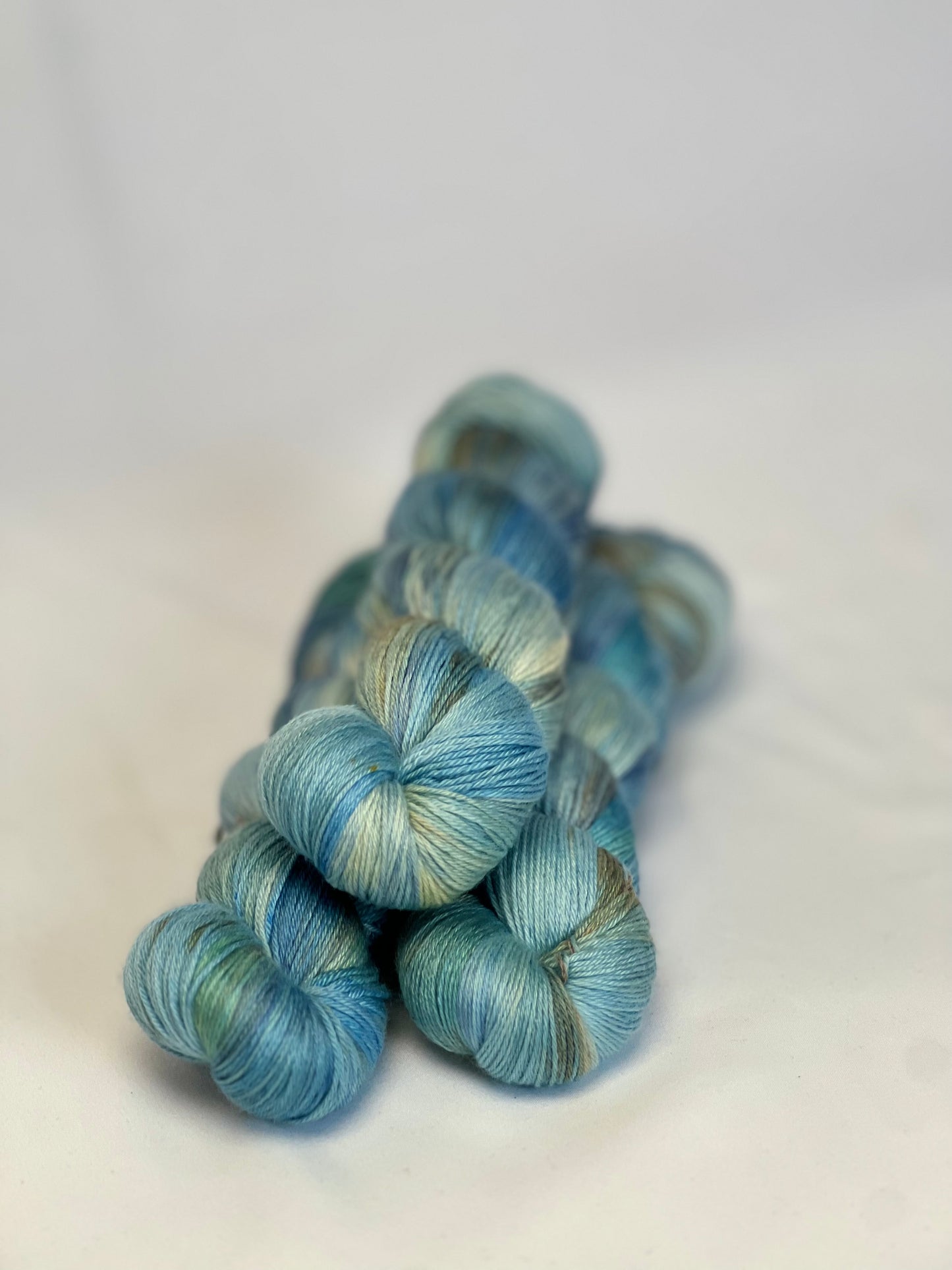 Unik Garn Silk Merino - Bølgebrus
