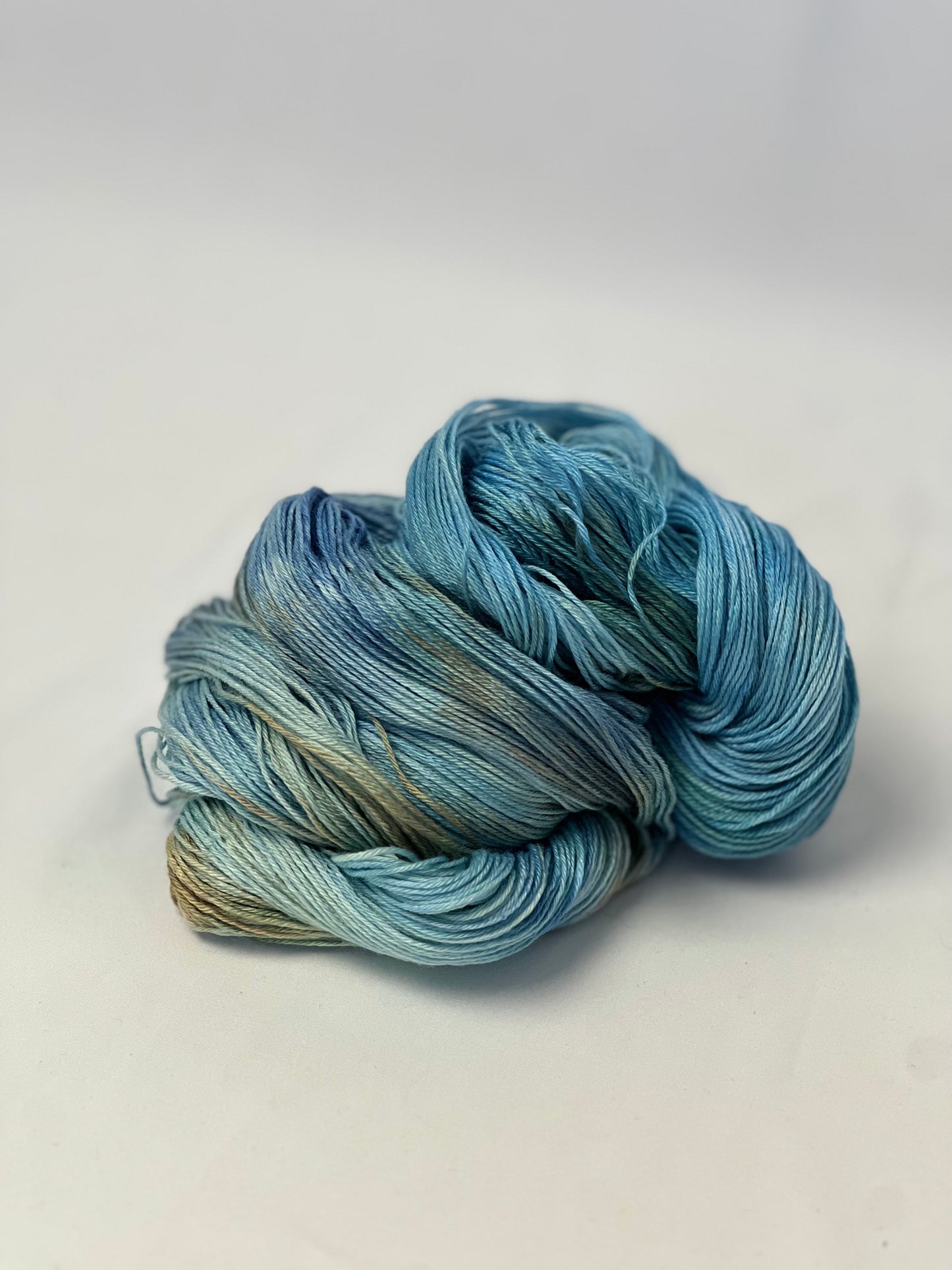 Unik Garn Silk Merino - Bølgebrus