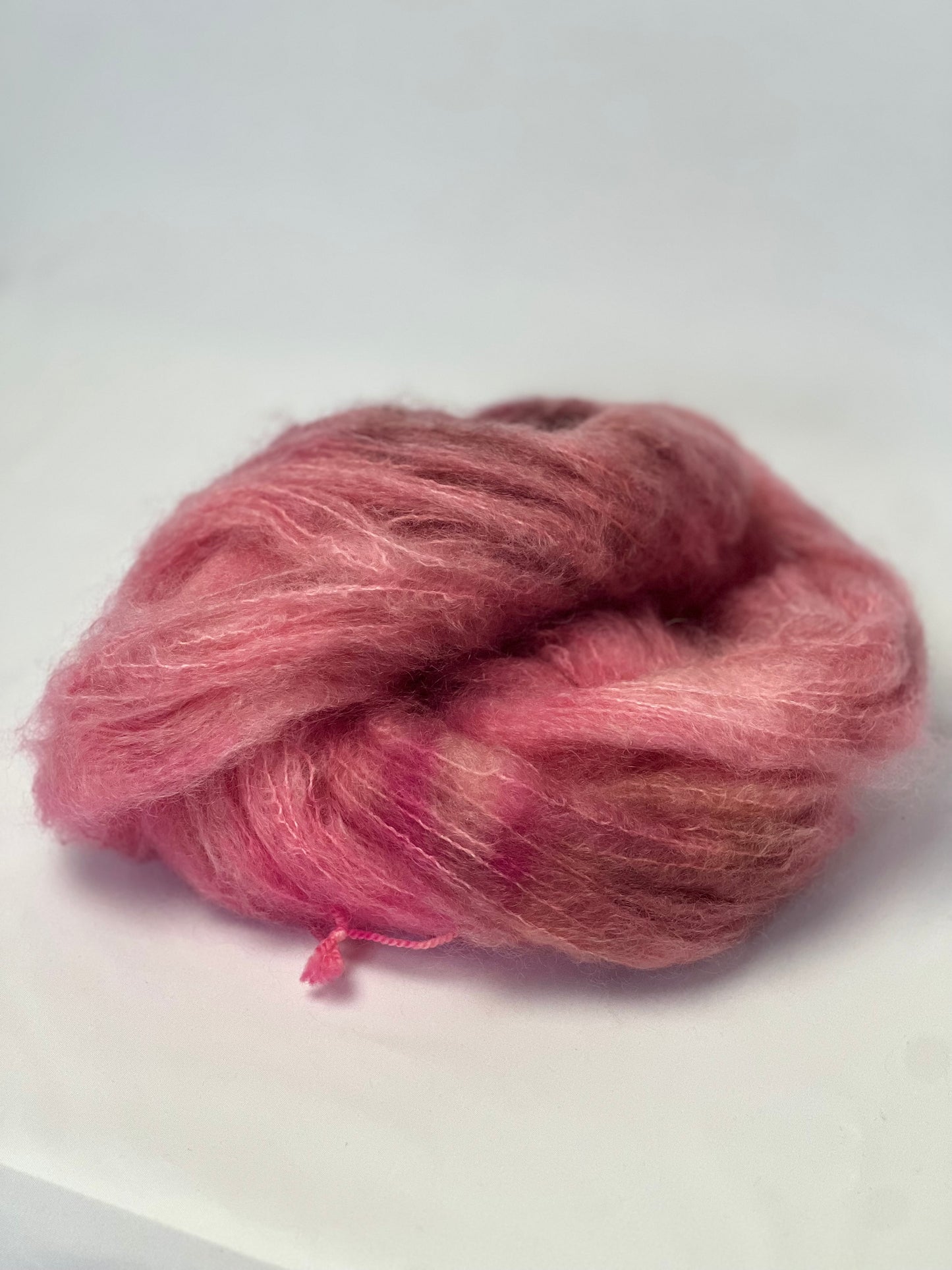 Unik Garn Fat Mohair - Hindbær Drøm