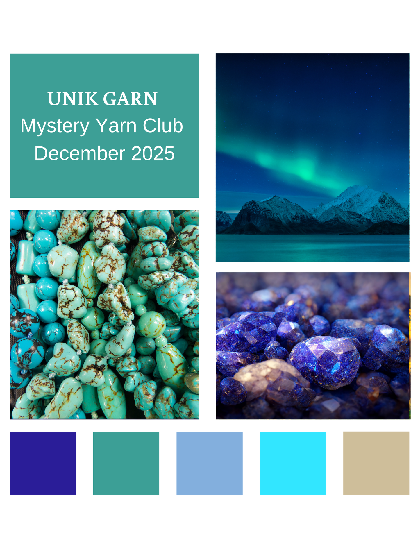 Unik Garn - Mystery Yarn Club december 2025