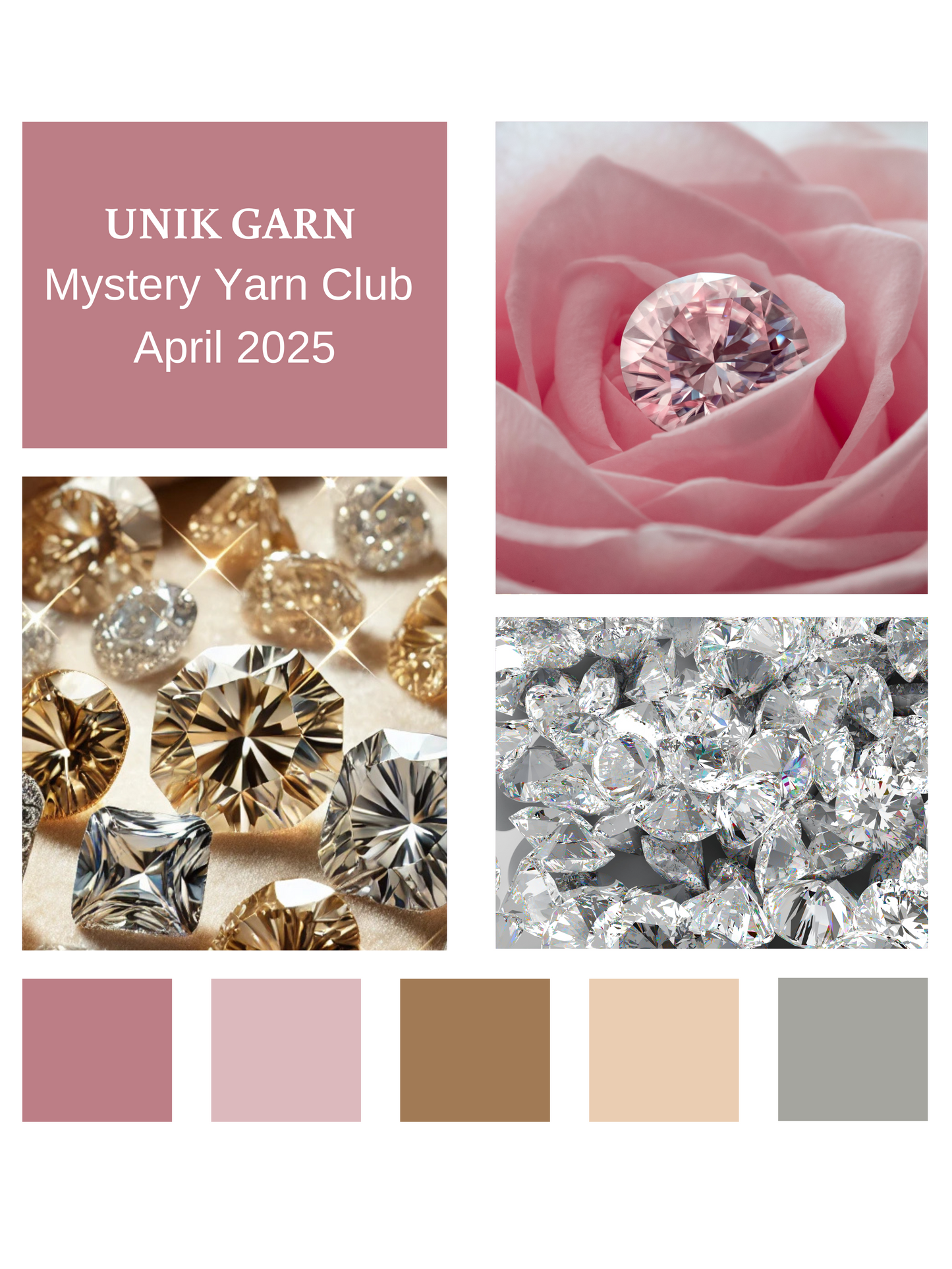Unik Garn - Mystery Yarn Club april 2025