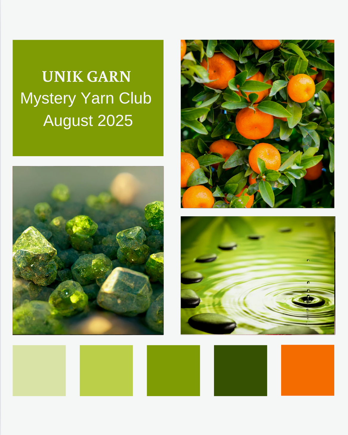 Unik Garn - Mystery Yarn Club august 2025
