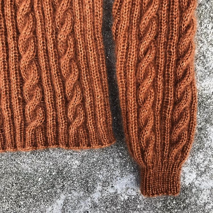 Knitting for Olive - Snoet Ribsweater - Papirudgave