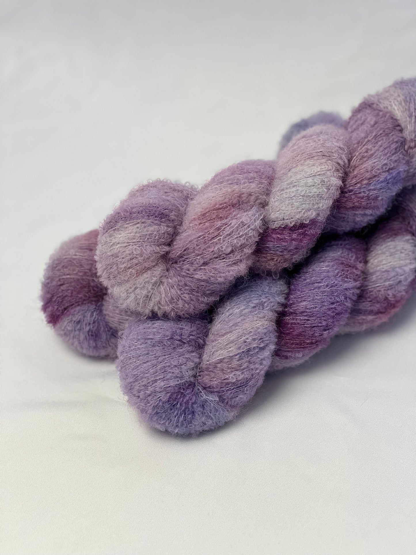 Unik Garn Alpaka Loop Lace - Brombær