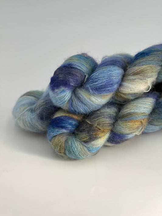 Unik Garn Fat Mohair - Nordic Blue