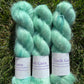 Unik Garn Silk Mohair Sequin  - Pistacie