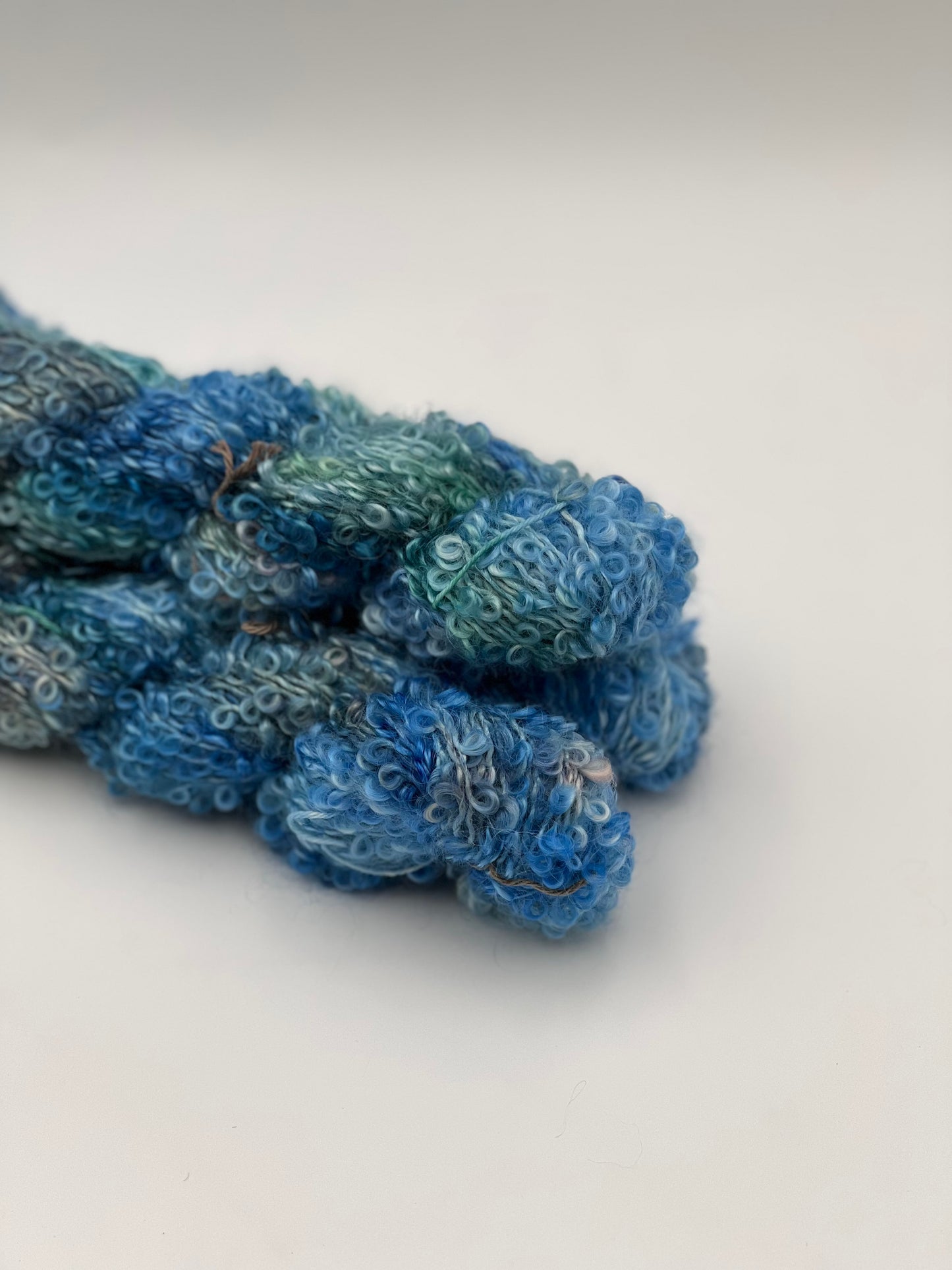 Unik Garn Chunky Mohair Loop - Bølgebrus