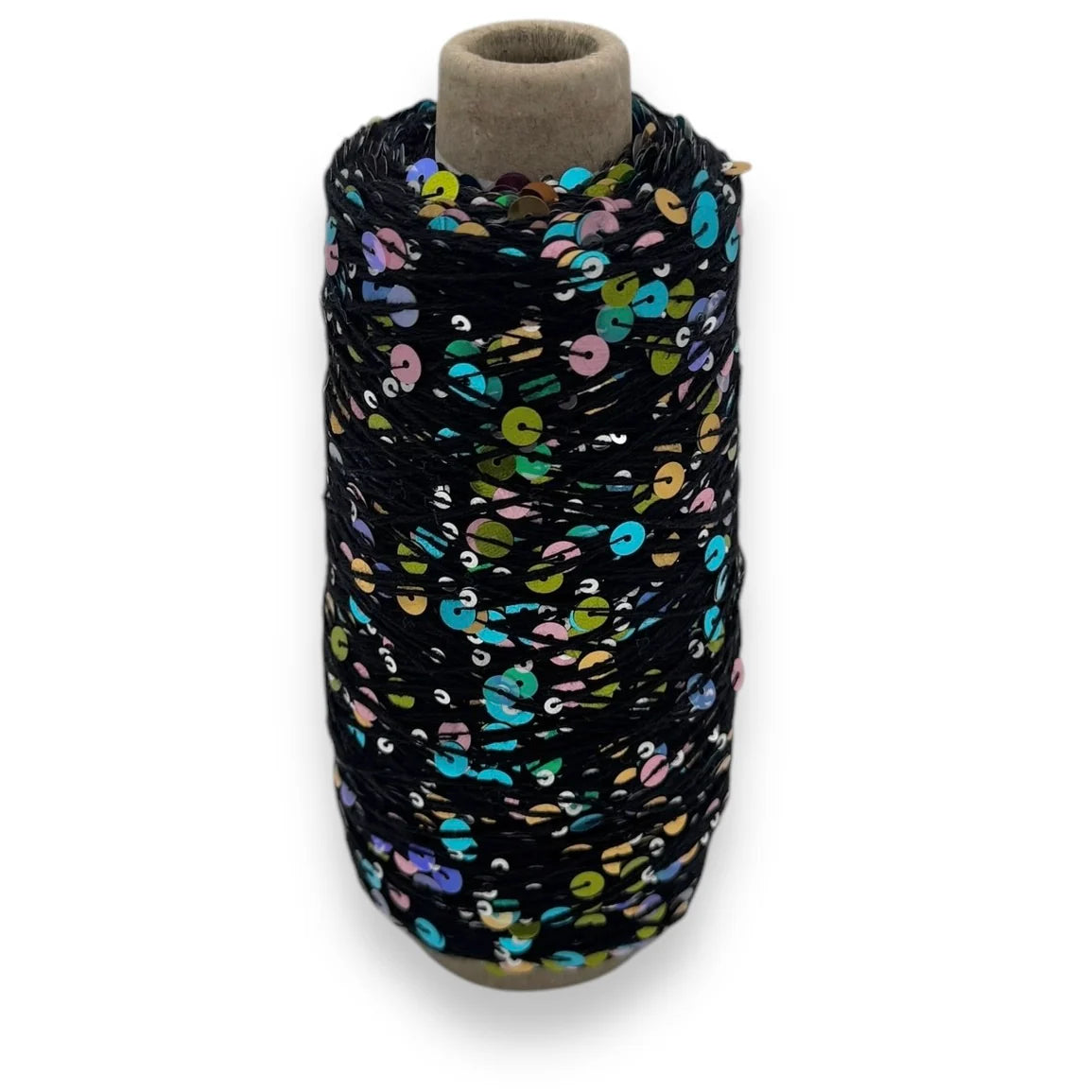 Wolle Halle Paillet Garn - Black Unicorn