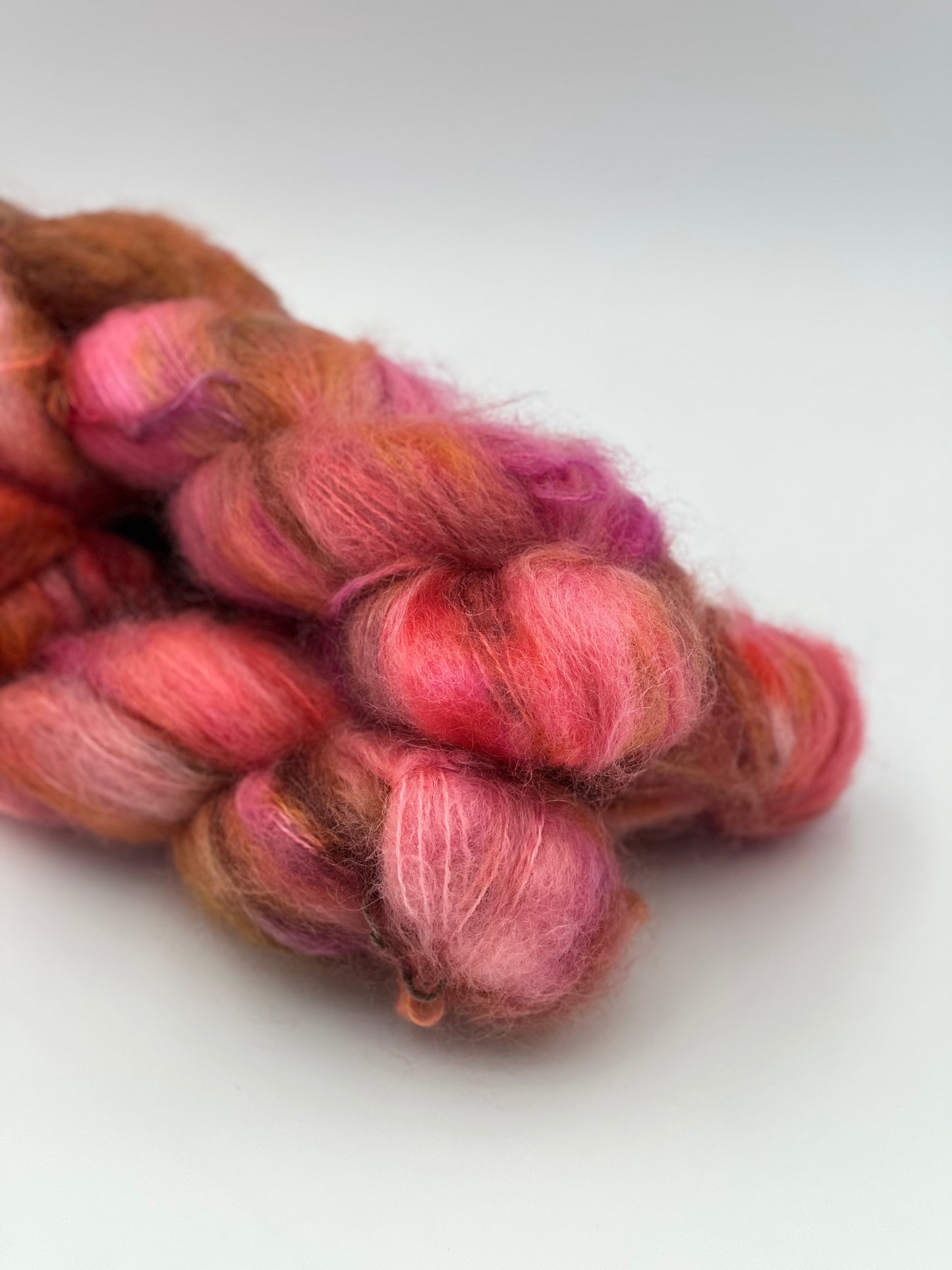 Unik Garn Fat Mohair - Fransk Anemone