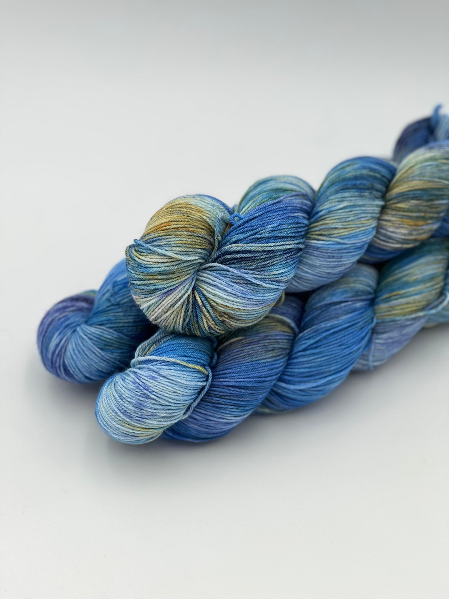 Unik Garn Organic Fine Merino - Blå Safir
