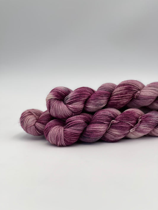 Unik Garn Mohairrino - Vinter Rose