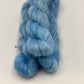 Unik Garn Silk Mohair Sequin - Himmelblå