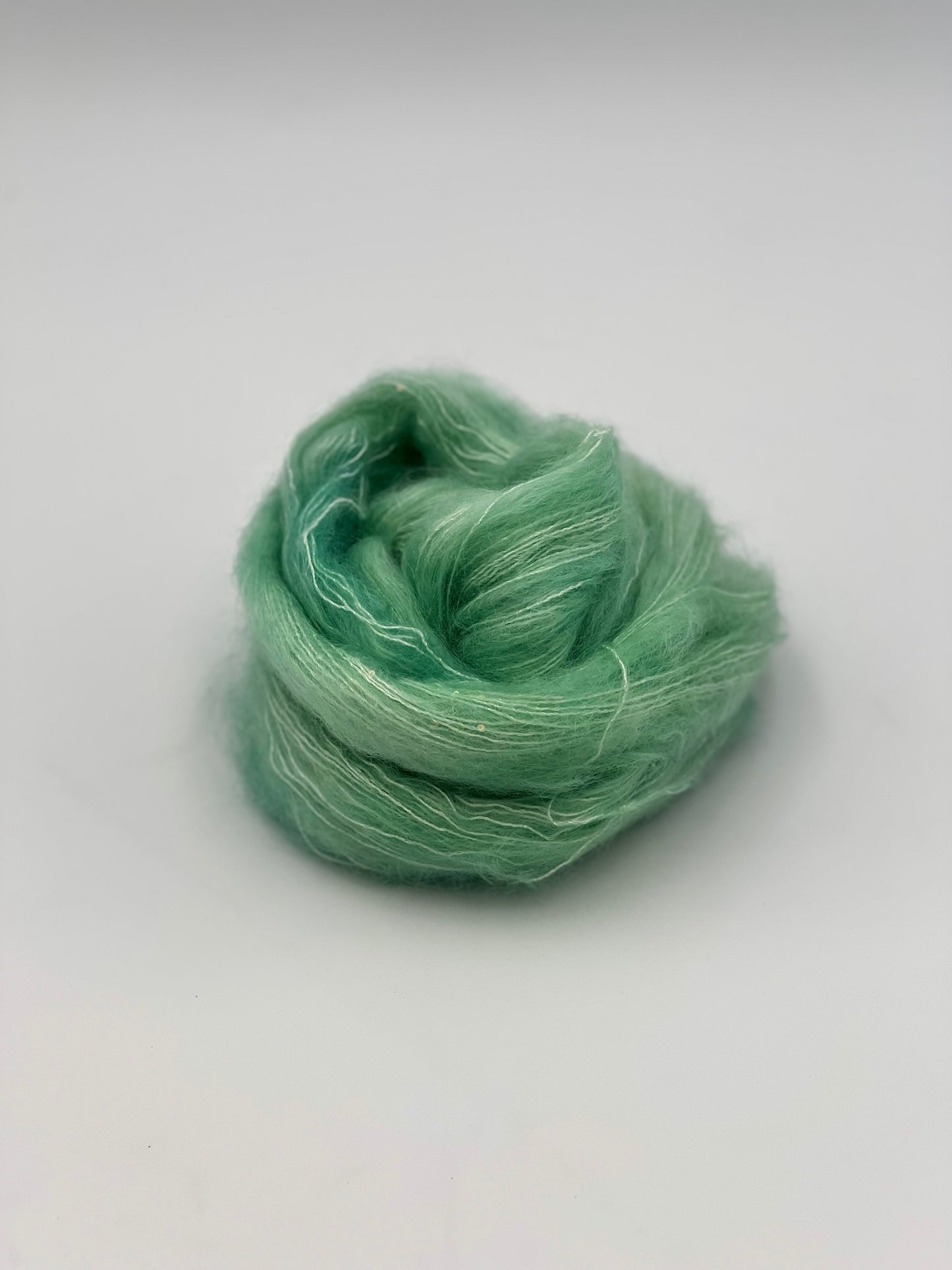 Unik Garn Silk Mohair Sequin  - Pistacie