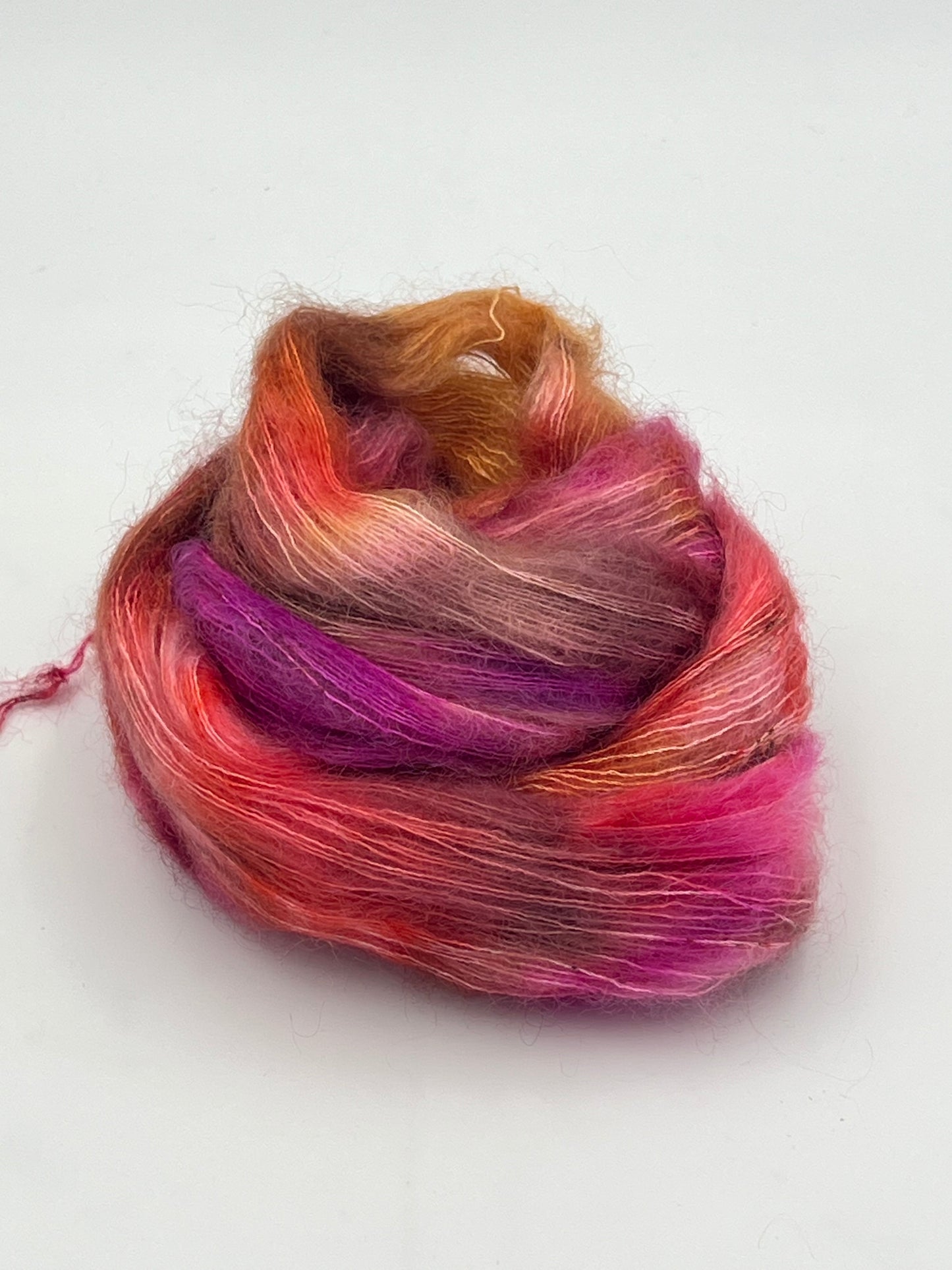 Unik Garn Silk Mohair - Fransk Anemone