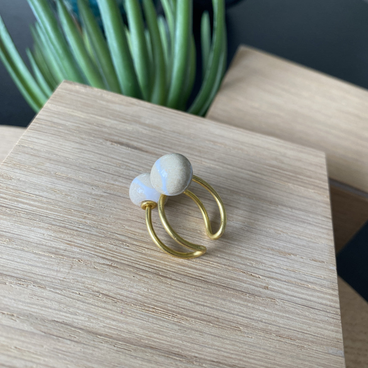 Kazuri Strikkering - Classic Soft messing