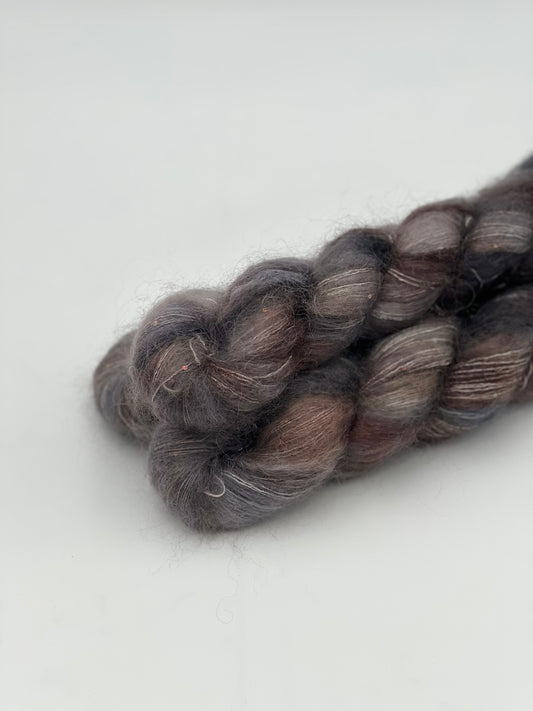 Unik Garn Silk Mohair Sequin  - Muld