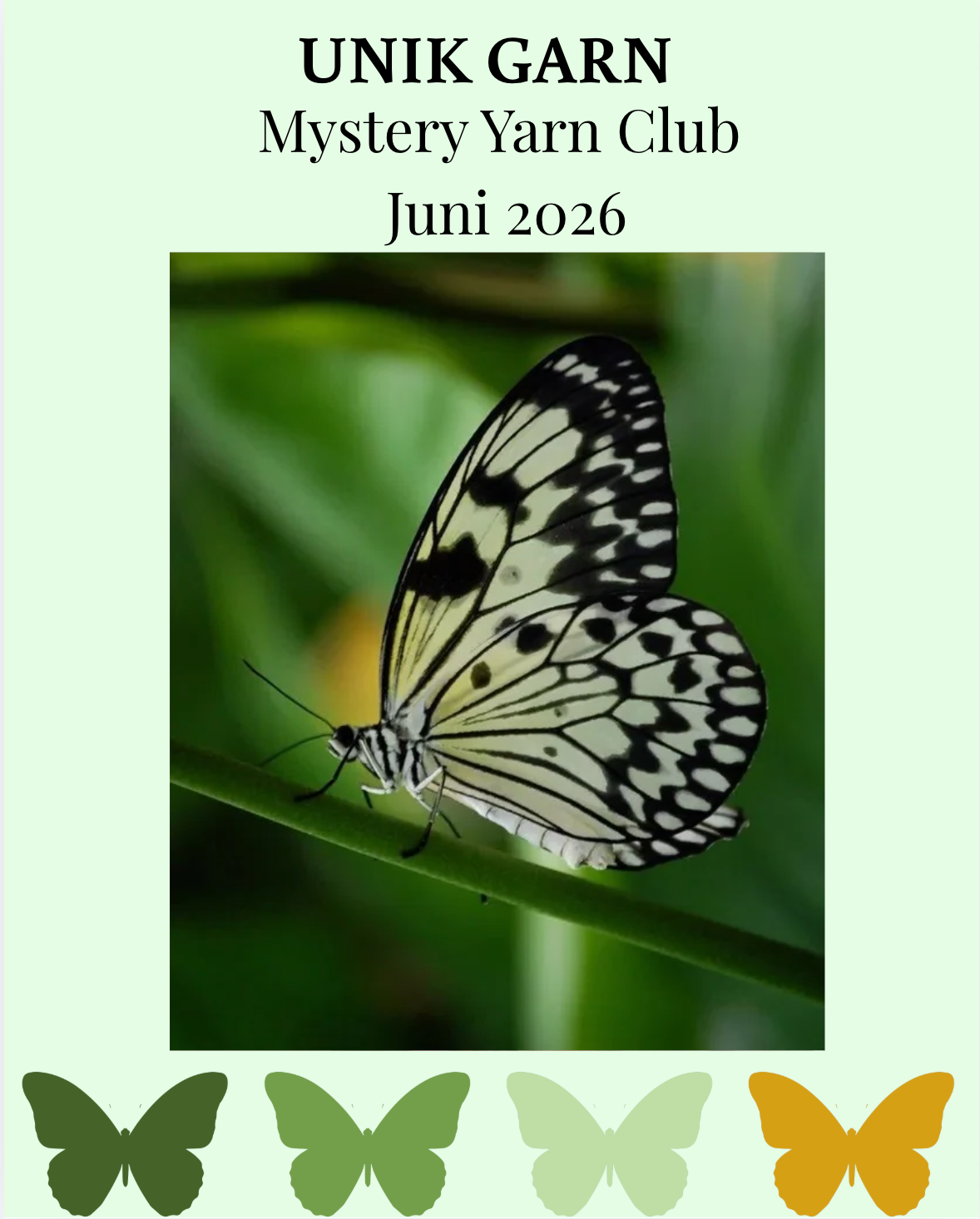 Unik Garn - Mystery Yarn Club 2. kvartal 2026