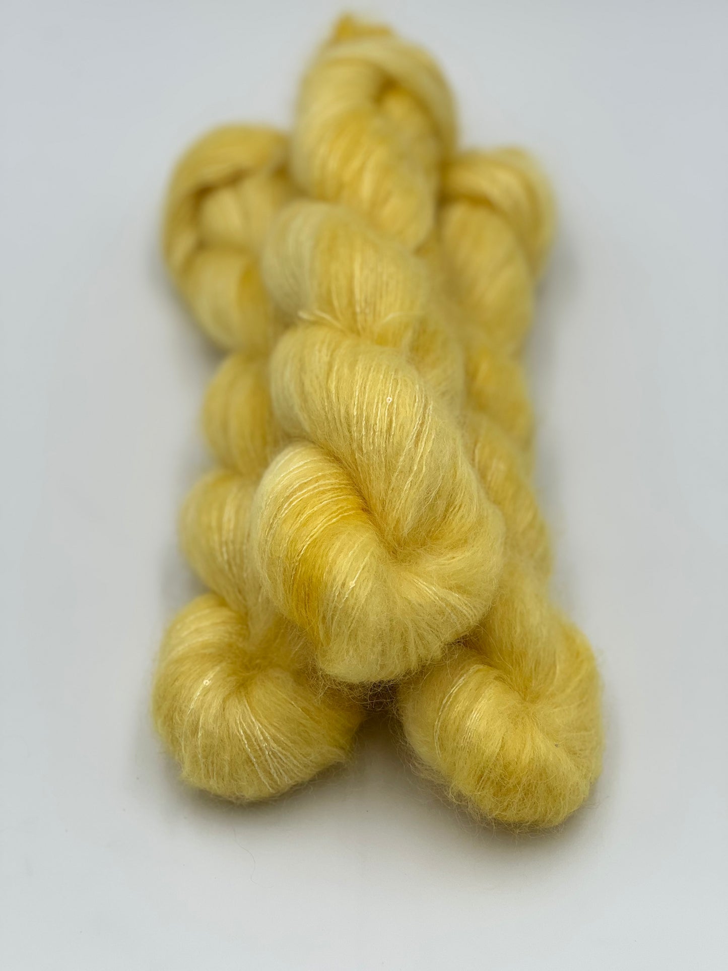 Unik Garn Silk Mohair Sequin  - Sunshine