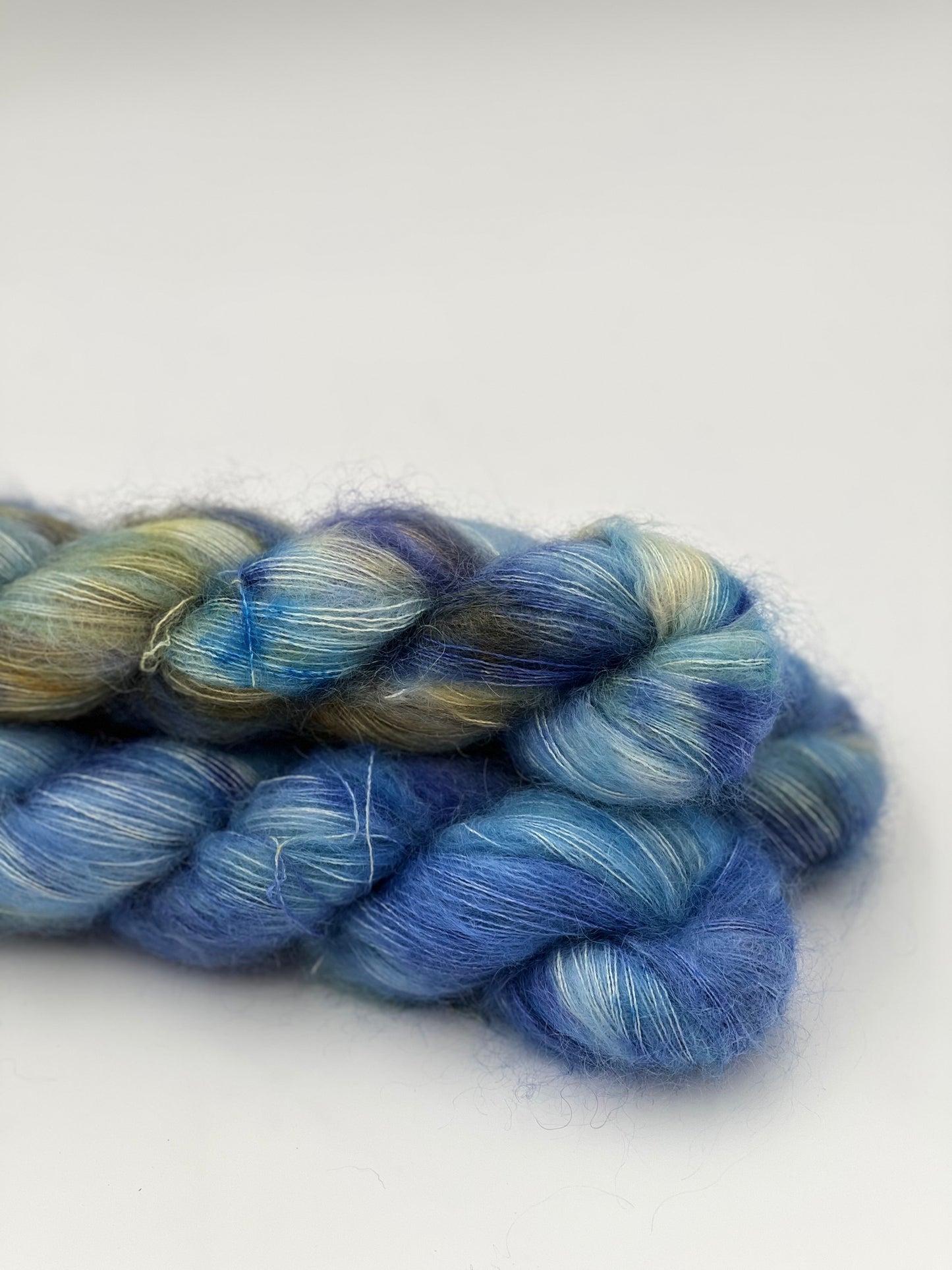 Unik Garn Silk Mohair - Nordic Blue