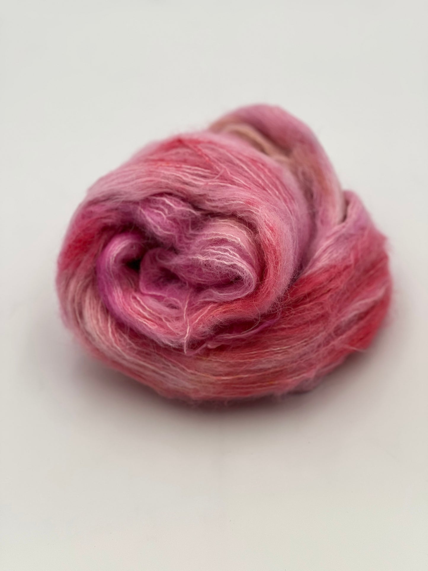 Unik Garn Brushed Suri Alpaka - Peach Melba