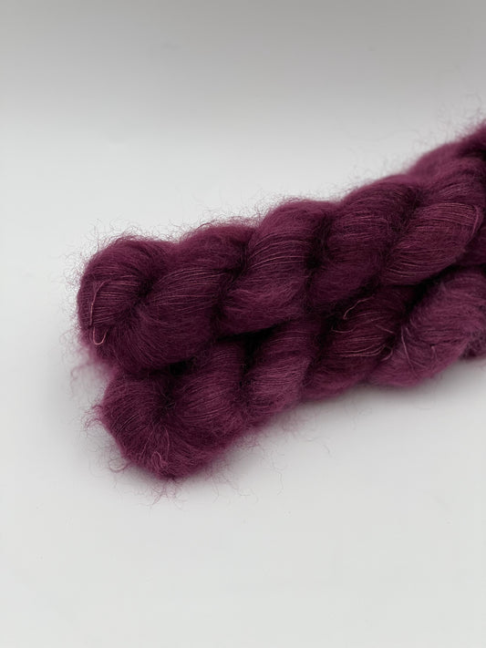 Unik Garn Silk Mohair - Plum