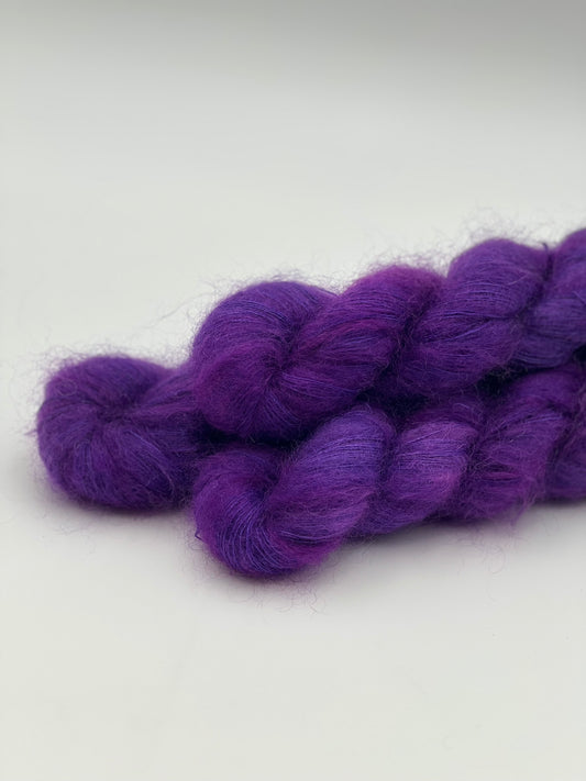 Unik Garn Silk Mohair - Purple Coral