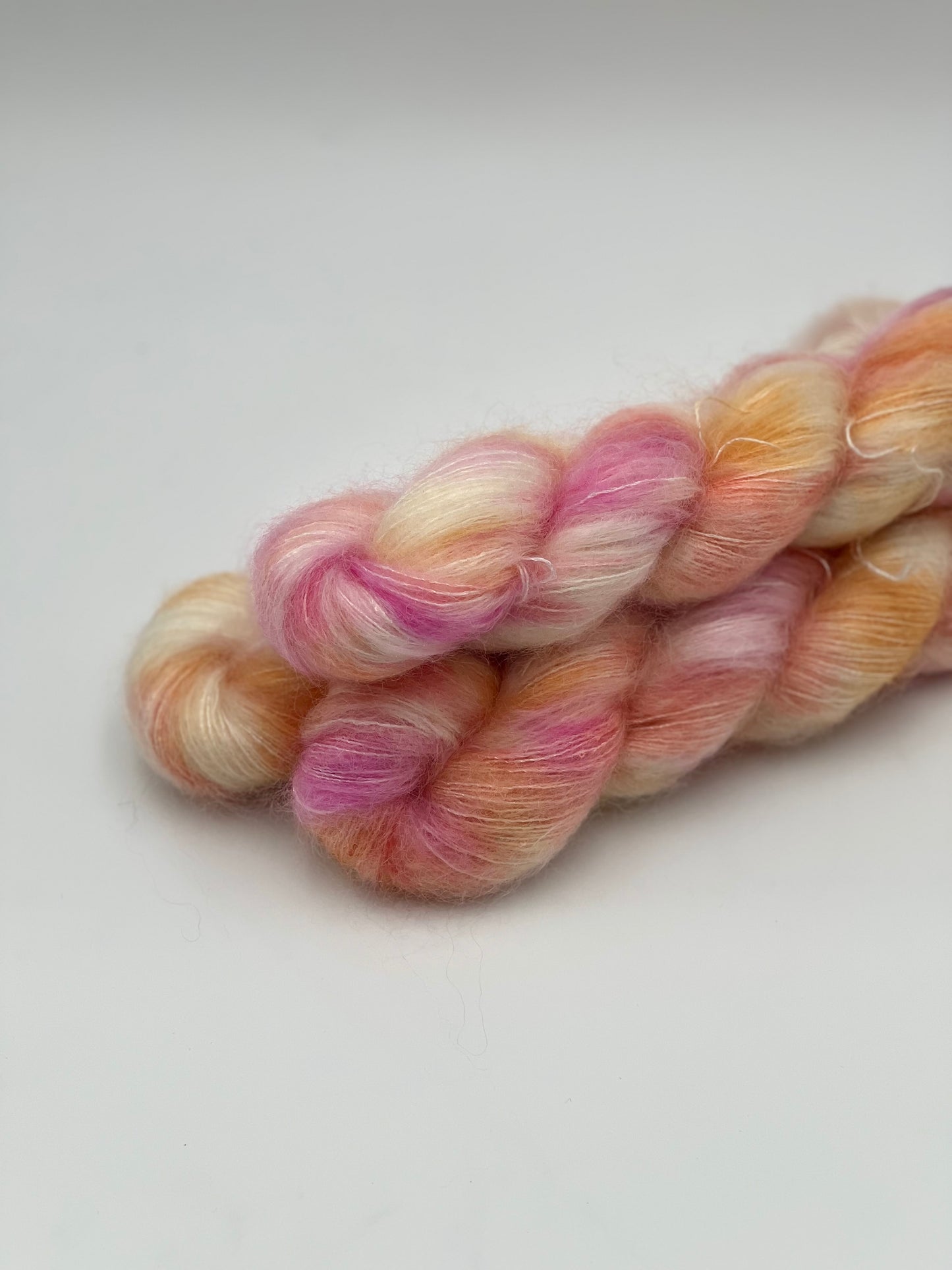 Unik Garn Silk Mohair Sequin  - Melon Salat
