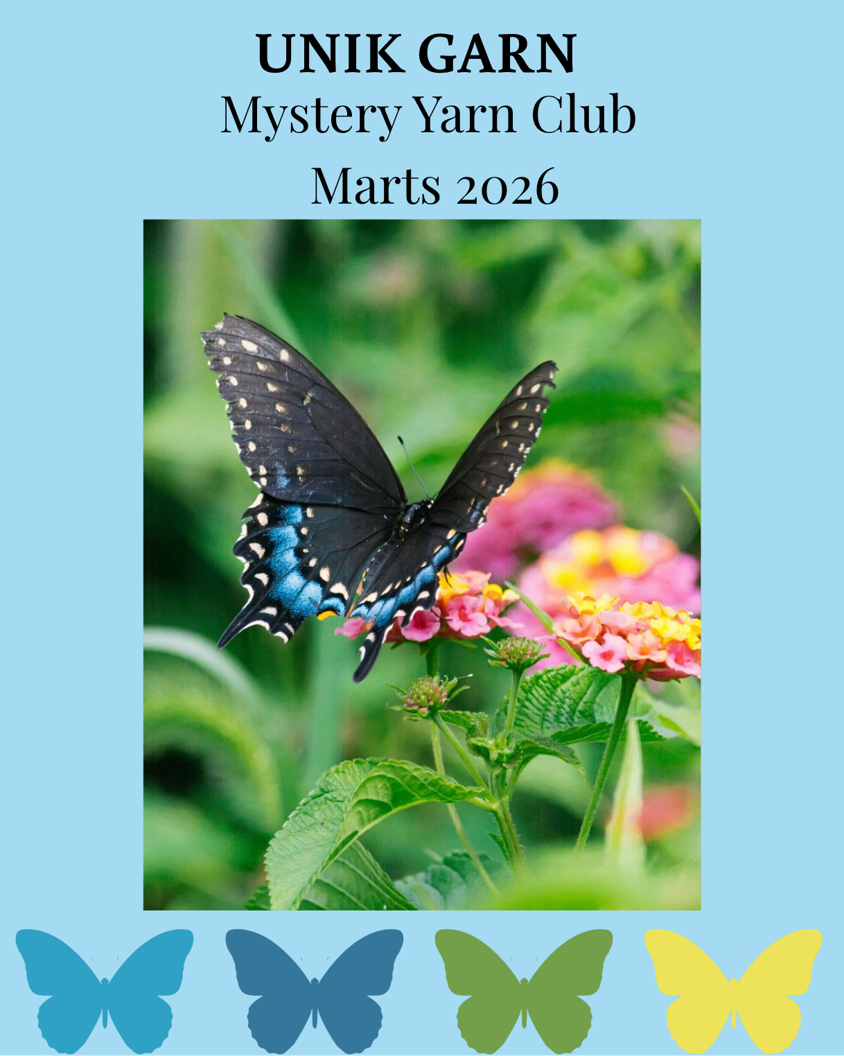 Unik Garn - Mystery Yarn Club marts 2026