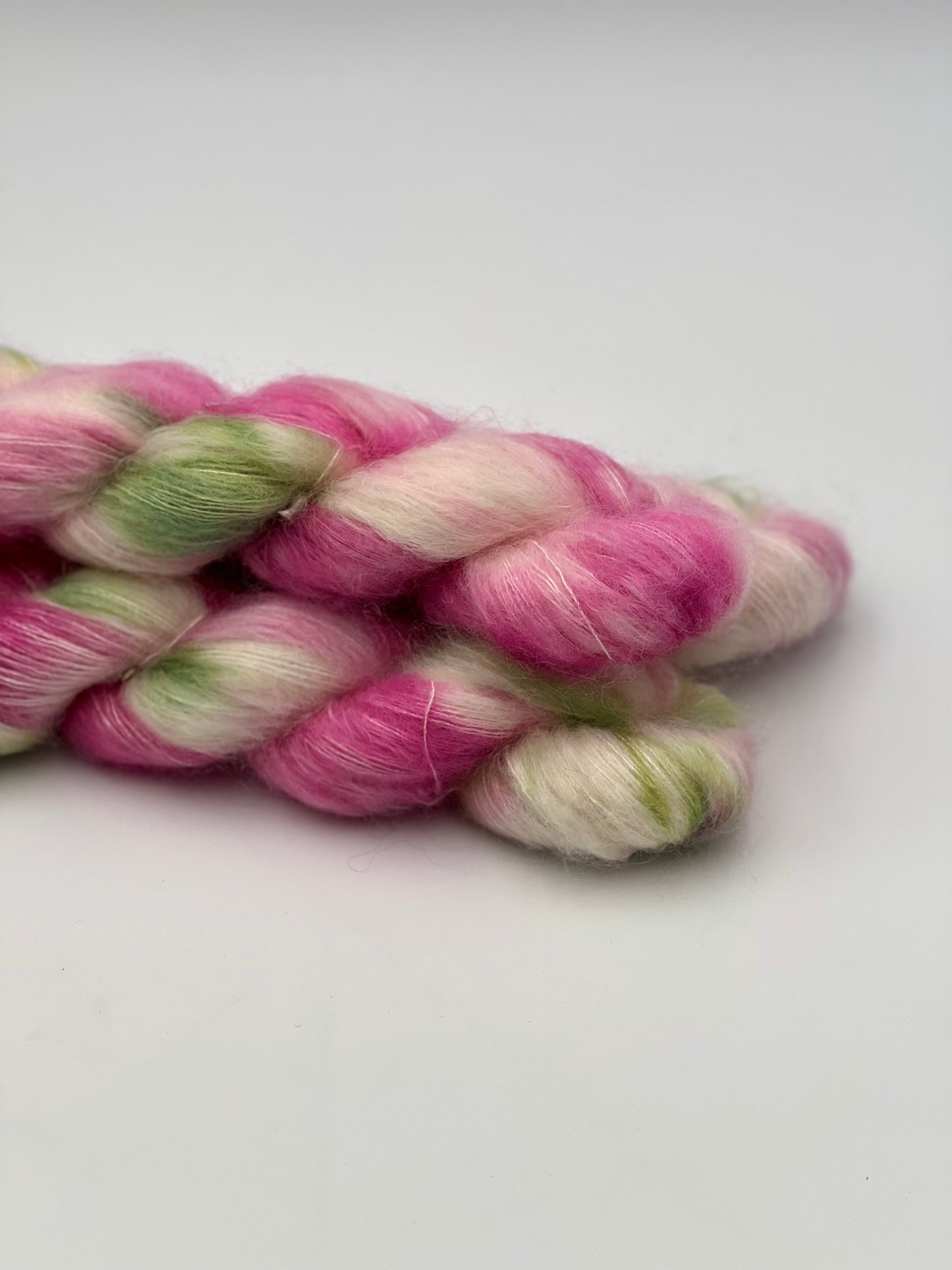 Unik Garn Silk Mohair Sequin  - Rose