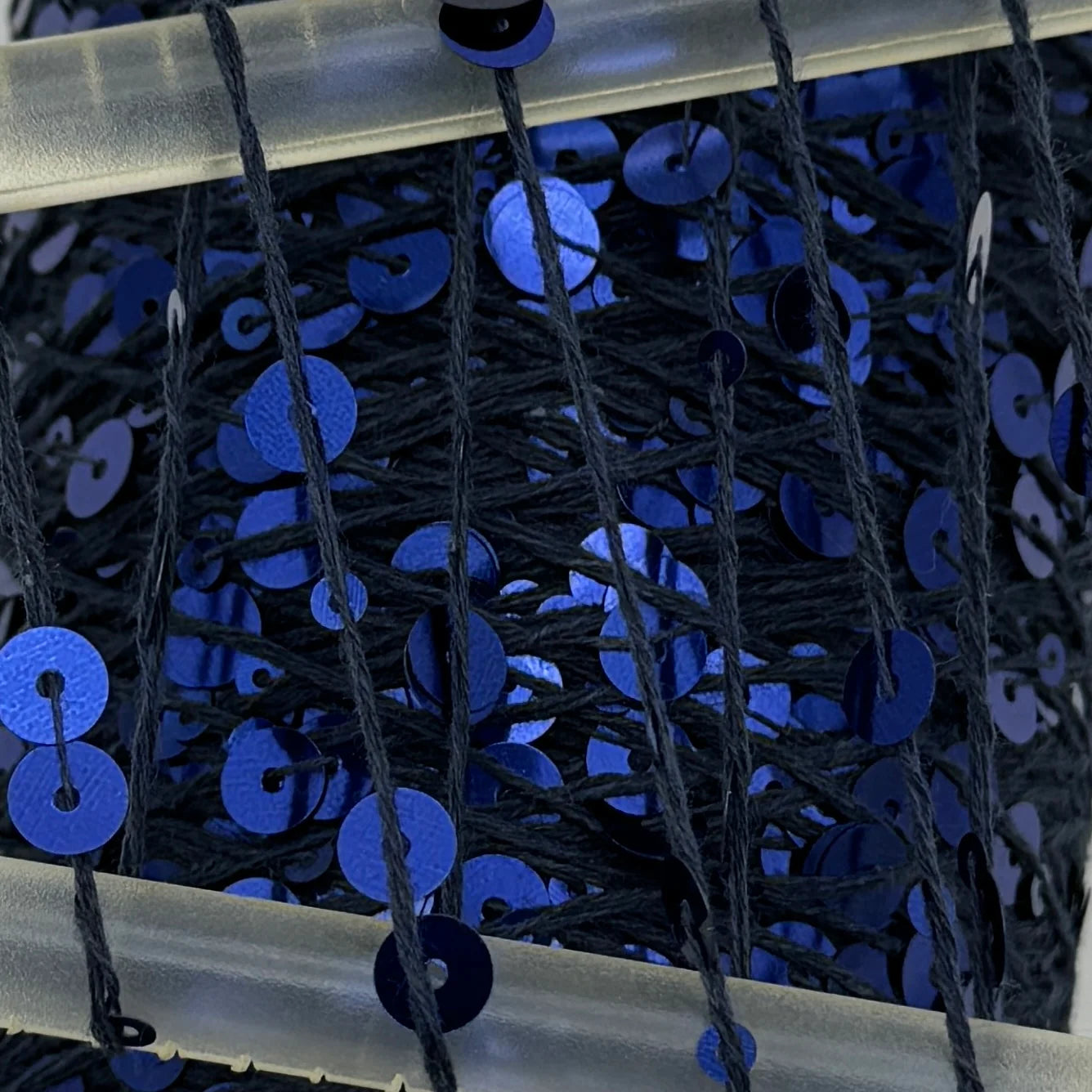 Wolle Halle Paillet Garn - Saphier