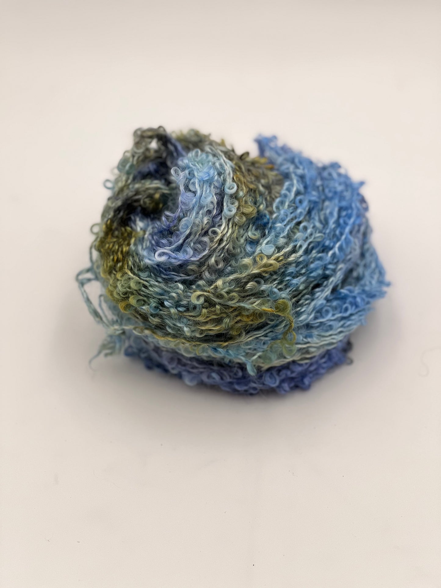 Unik Garn Chunky Mohair Loop - Nordic Blue