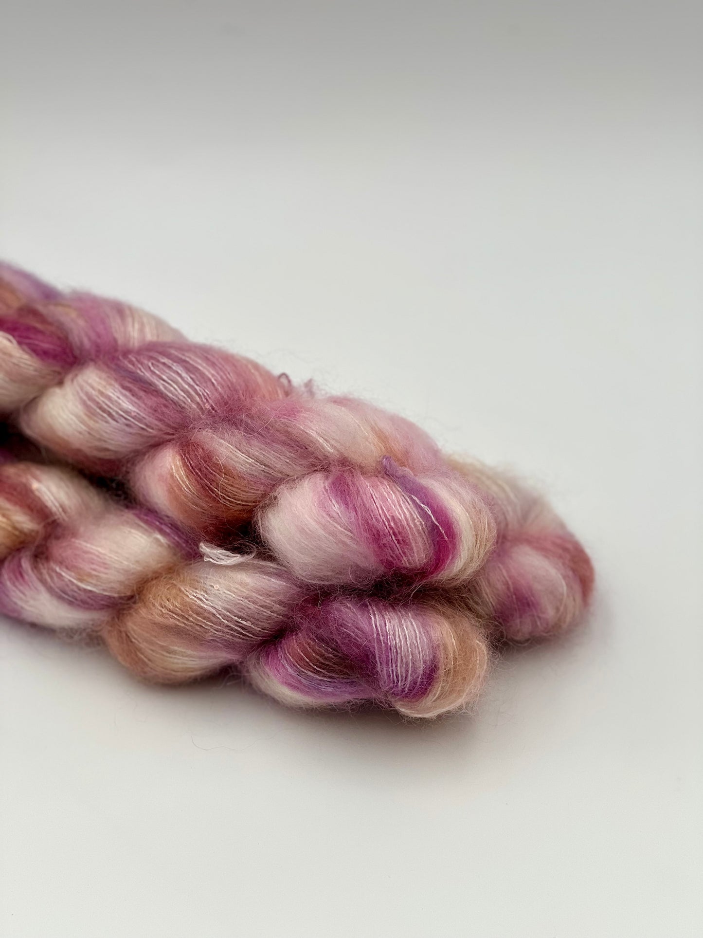 Unik Garn Silk Mohair Sequin - Bjerg Krystal