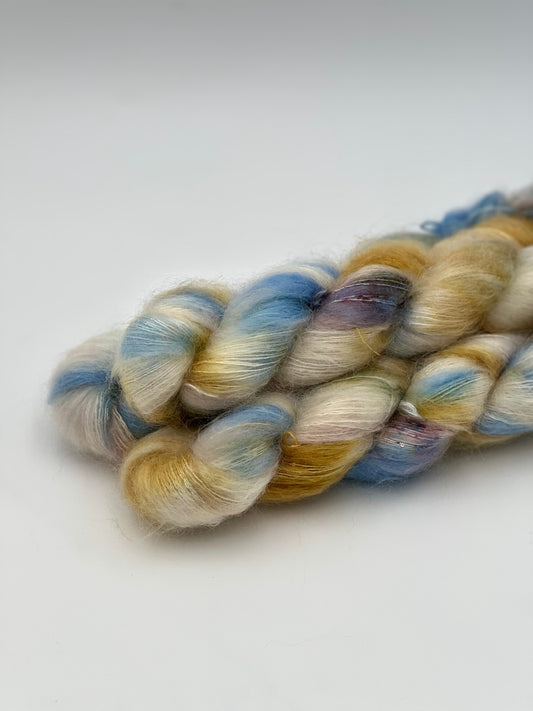 Unik Garn Silk Mohair Sequin - Vintersky