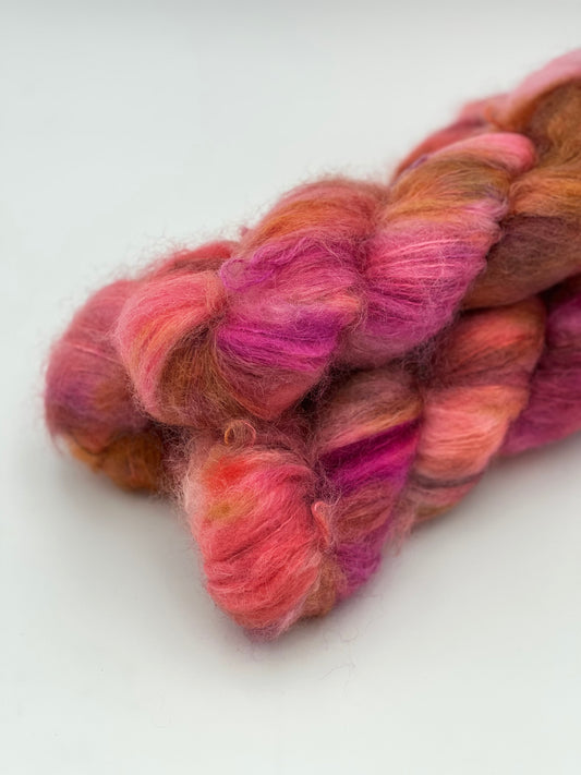 Unik Garn Fat Mohair - Fransk Anemone