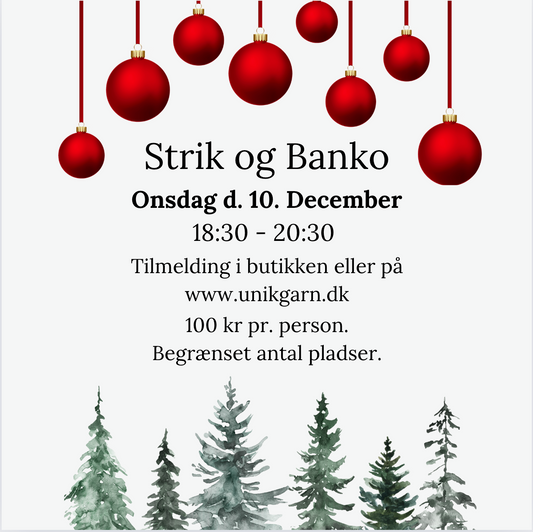 Strik og Banko - Onsdag d. 10. December