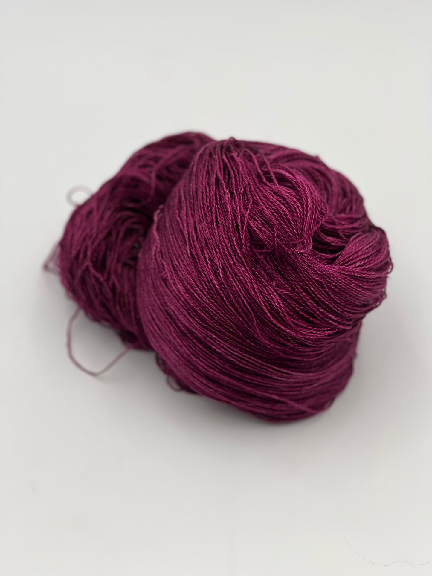 Unik Garn Silk Lace - Wine Rose