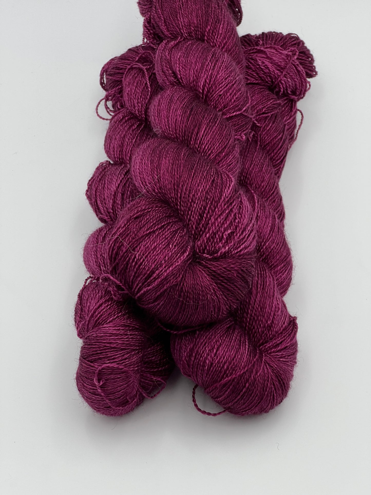 Unik Garn Silk Lace - Wine Rose