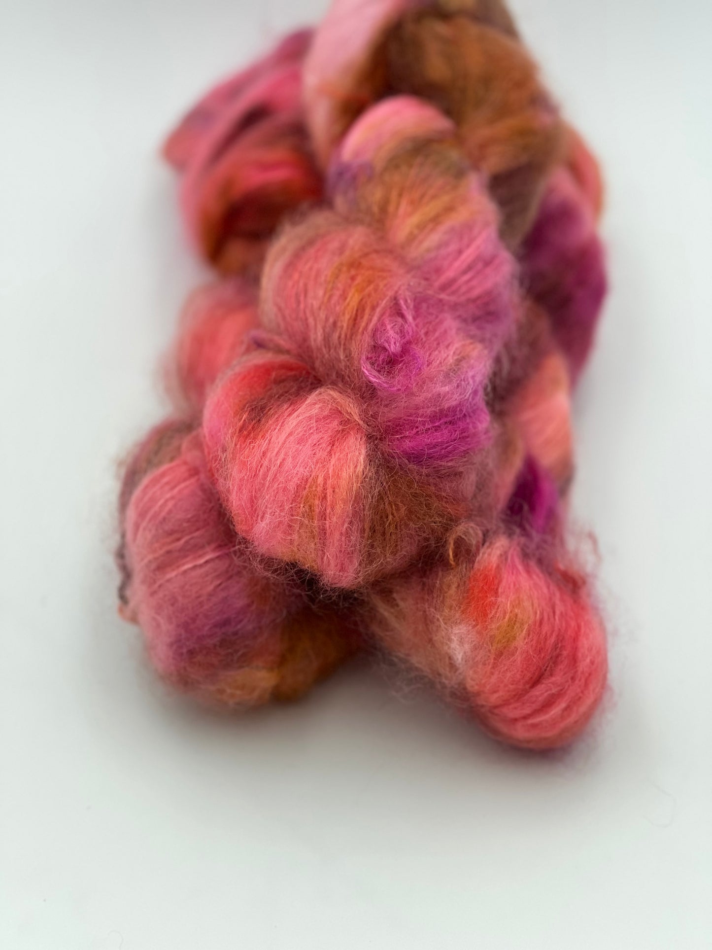 Unik Garn Fat Mohair - Fransk Anemone
