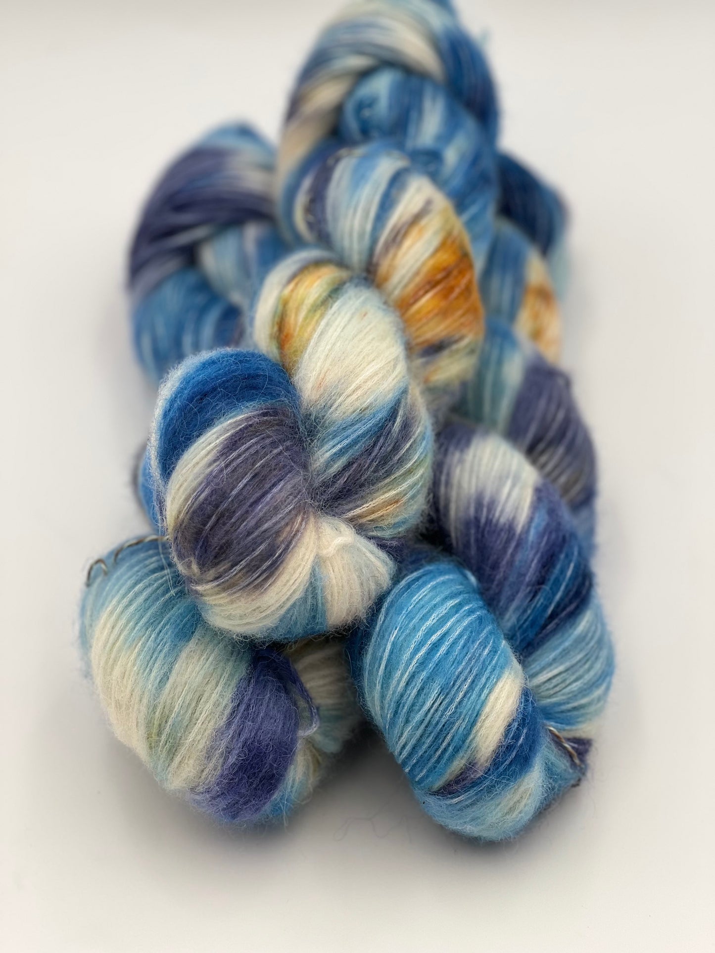 Unik Garn Alpa Blow - Blue Mountain