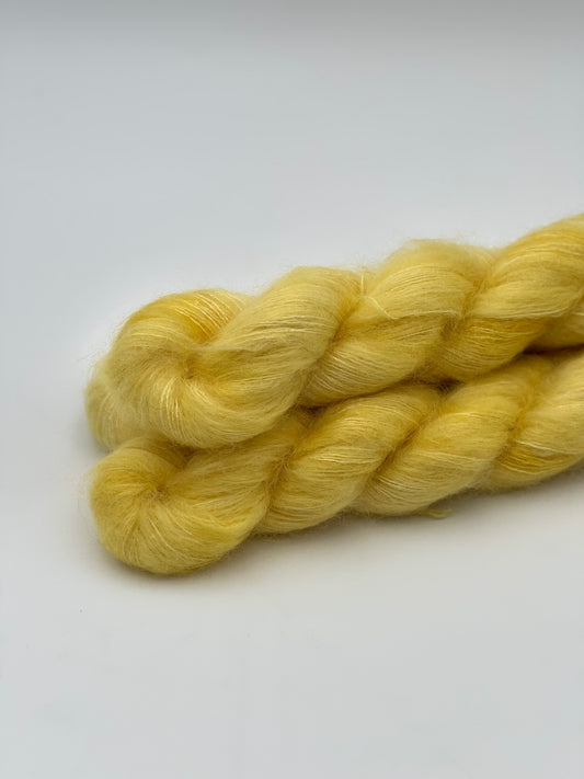 Unik Garn Silk Mohair Sequin  - Sunshine