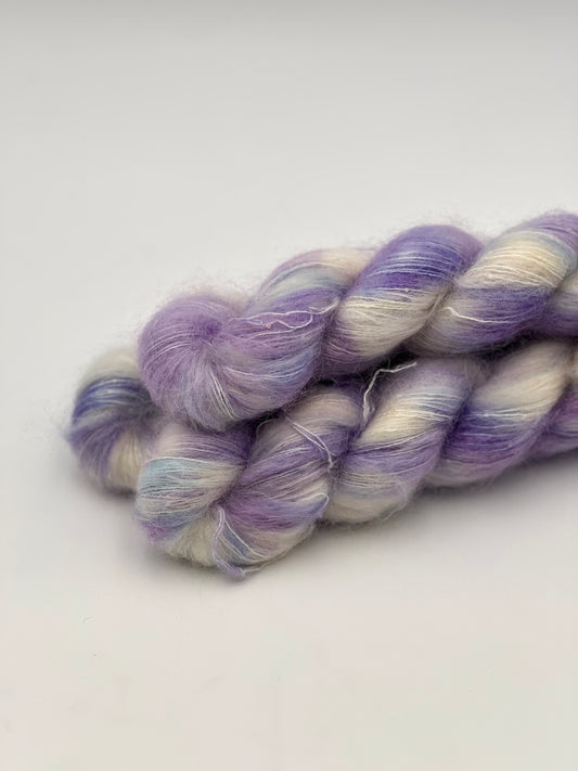 Unik Garn Silk Mohair Sequin  - Viol