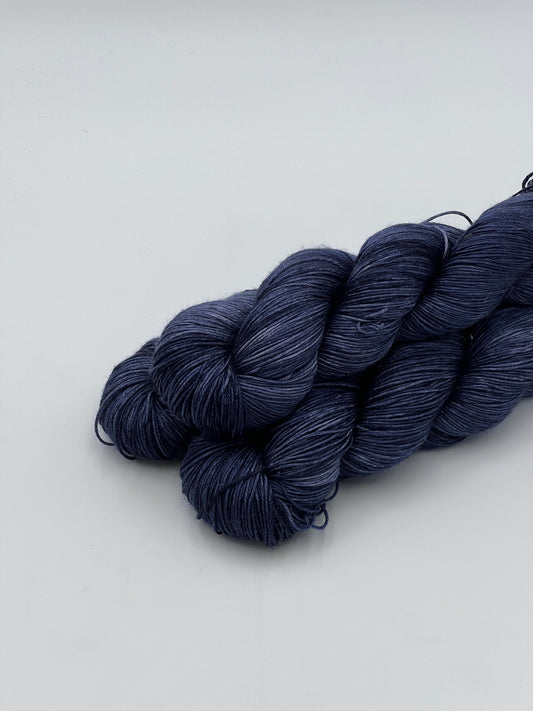 Unik Garn Pure Silk - Midnatsblå