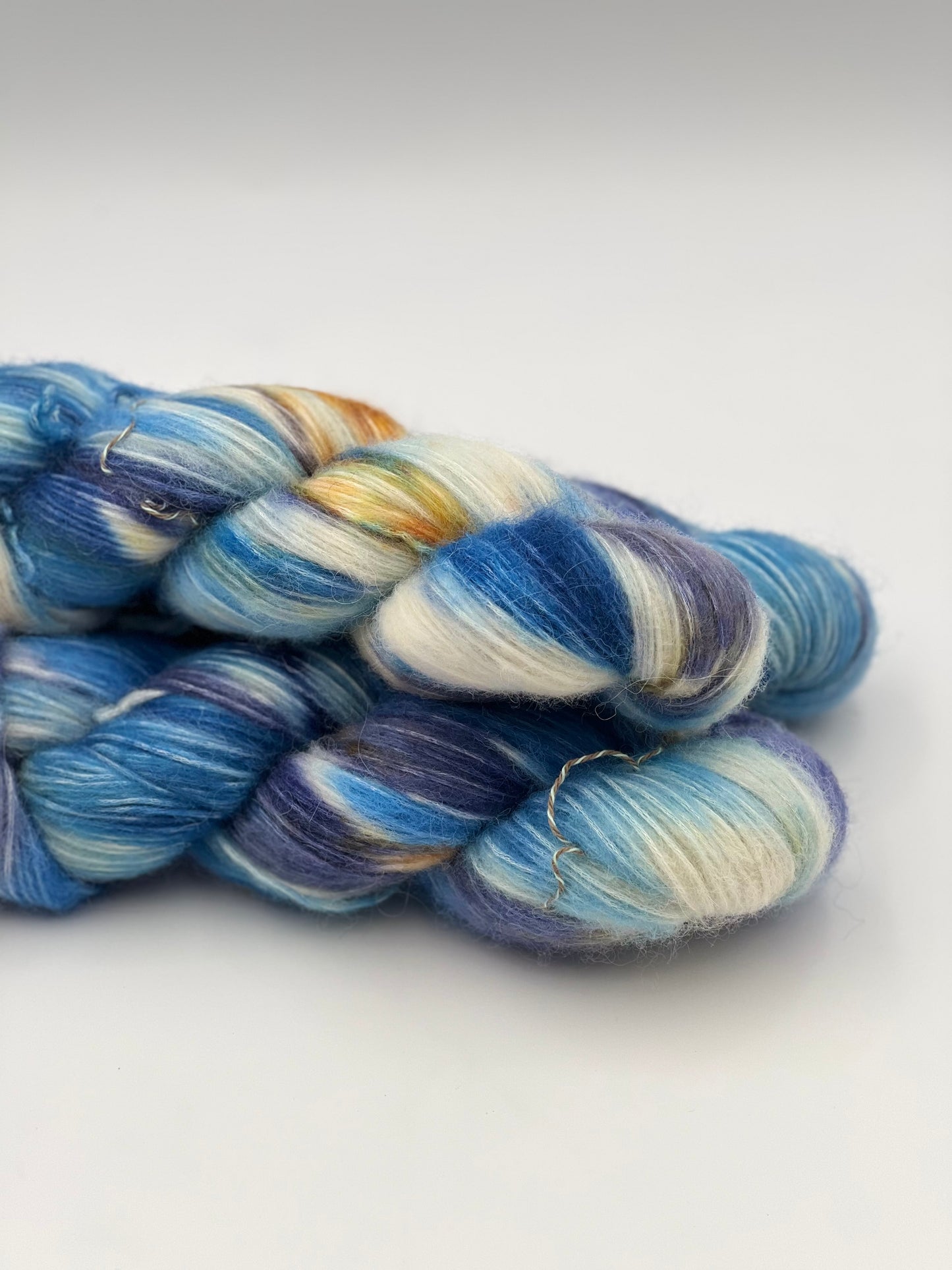 Unik Garn Alpa Blow - Blue Mountain