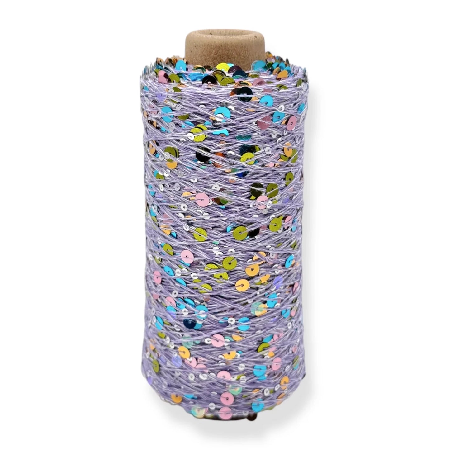 Wolle Halle Paillet Garn - Lavendel Haze