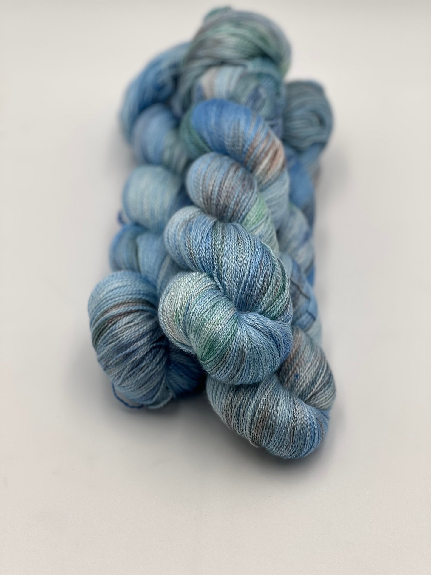 Unik Garn Silk Lace - Bølgebrus