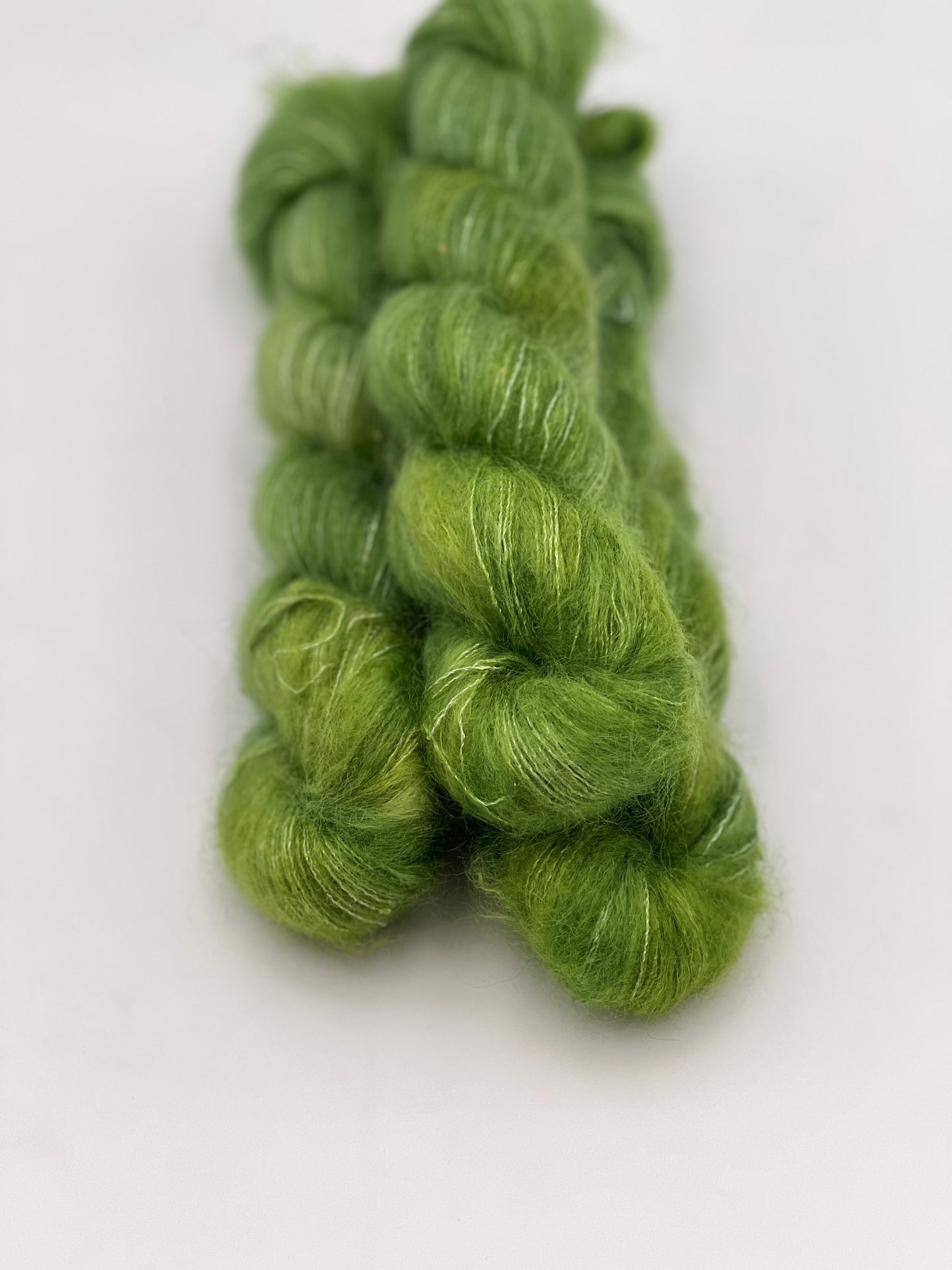 Unik Garn Silk Mohair Sequin  - Kaktus