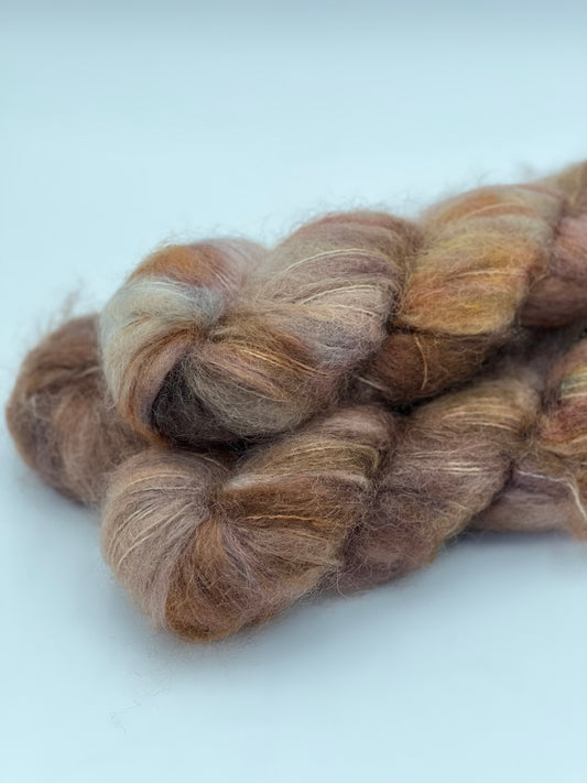 Unik Garn Fat Mohair - Trøffel
