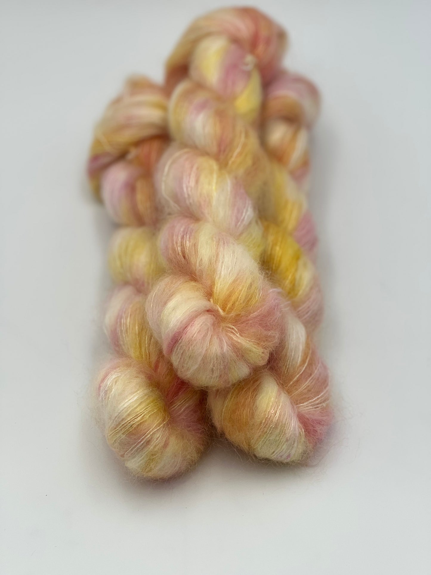 Unik Garn Silk Mohair Sequin - Rose Peace