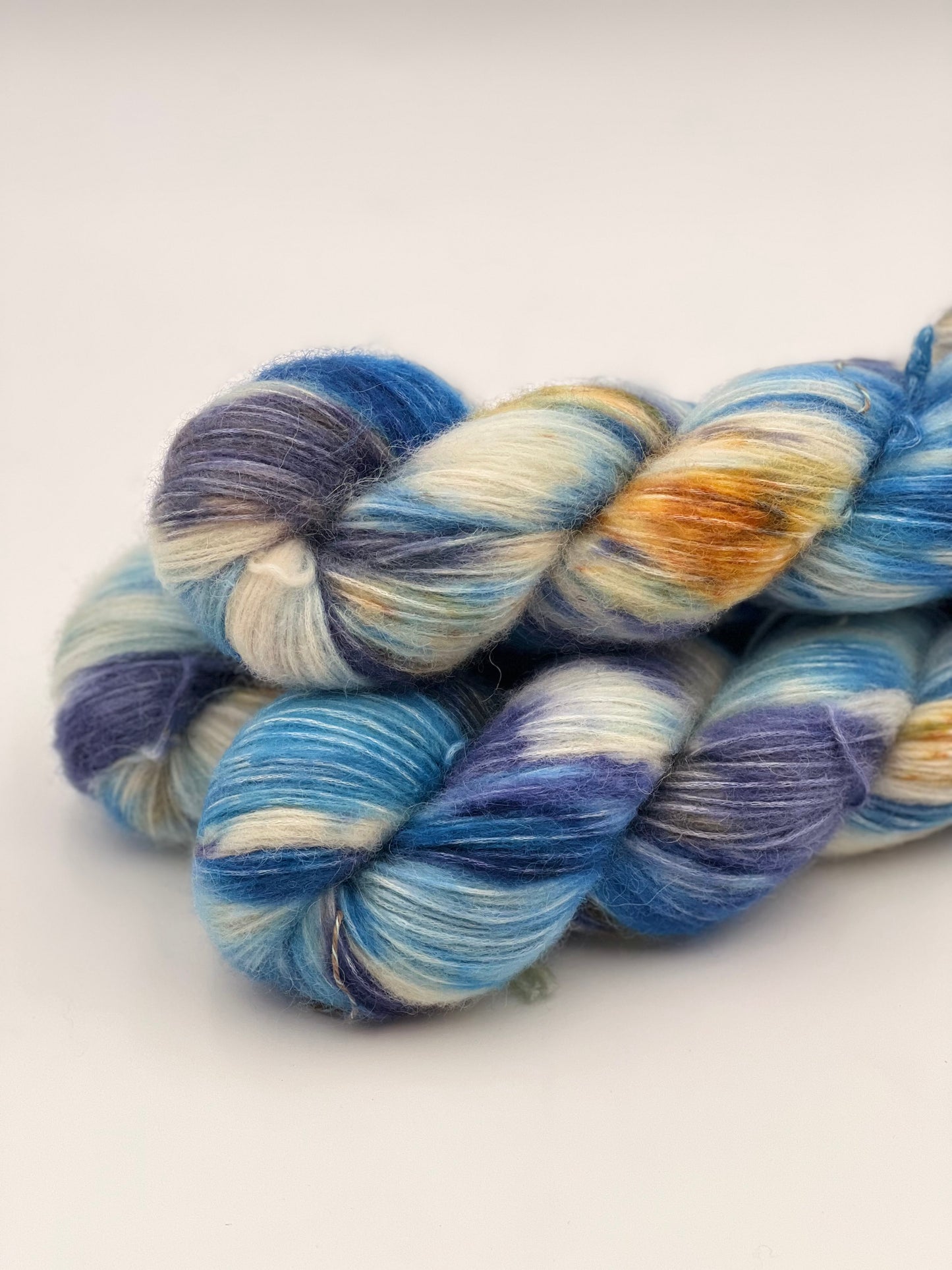 Unik Garn Alpa Blow - Blue Mountain